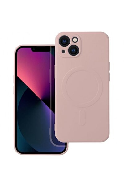 Stef's Cat Carcasă MagSafe pentru Apple iPhone 13, silicon Mag, roz