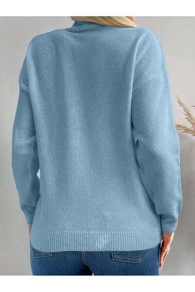 ATE ÖZGÜNEŞ TRİKO TEKSTİL Pulover tricotat pentru pescari jumatate de femei