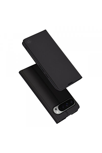 Google Husa pentru Pixel 9 Pro XL, Techsuit, Magskin Book, Neagra