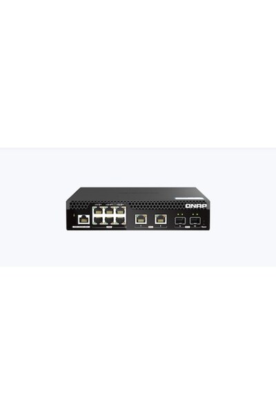 Qnap Switch Gigabit M2106R-2S2T, 6X2.5G, 2X10G