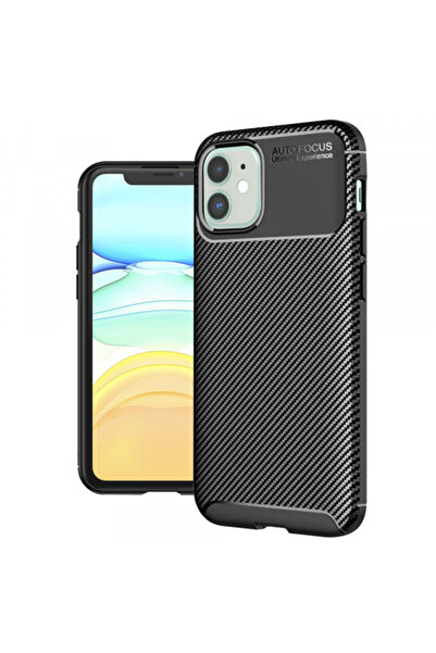 Apple Θήκη iPhone 11, Techsuit, CarbonFiber, Μαύρη