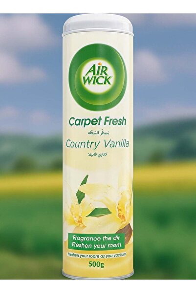 Air Wick مزيل روائح السجاد المنعش، برائحة الفانيليا الريفية، 500 غرام