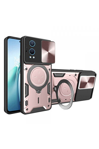 Oneplus Nord CE4 Lite Case, Techsuit, CamGuard Pro, Rose Gold