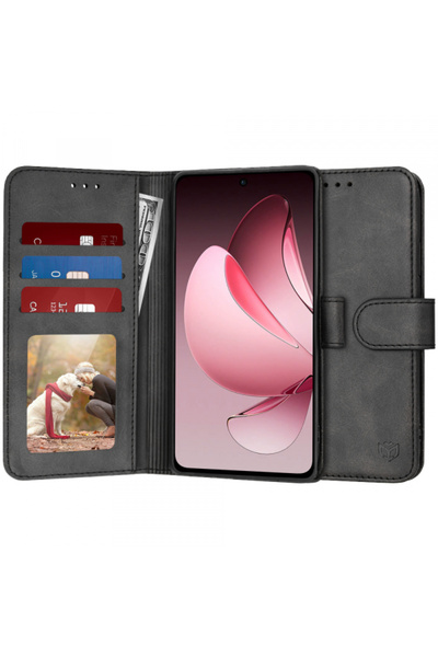 OPPO Husa pentru Reno13 FS 5G / Reno13 F 4G / Reno13 F, Techsuit, Diary Book, Neagra