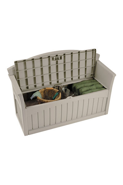 Suncast Classic Design Medium Patio Bench with Storage 50 Gal