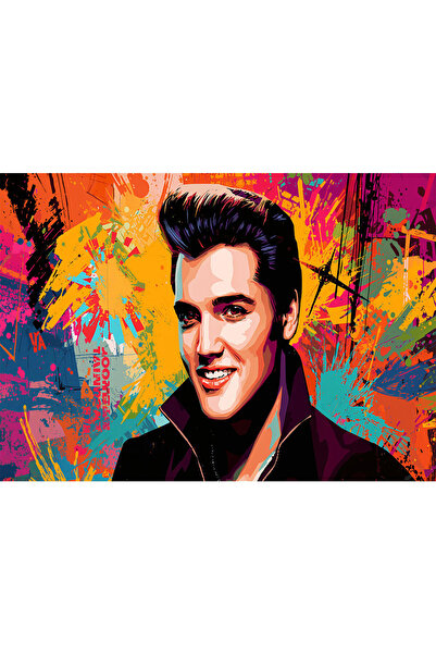 VIODESIGN Fototapet Copii, autoadeziv, Elvis Presley , multicolor,80x120 cm C...