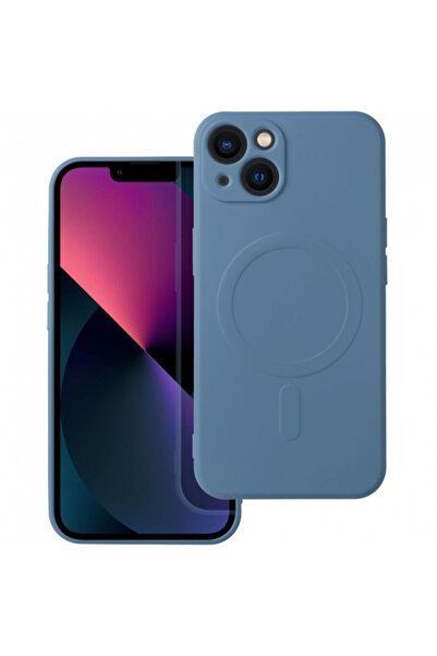 Apple MagSafe Case for iPhone 13, OEM, Silicone Mag, Blue