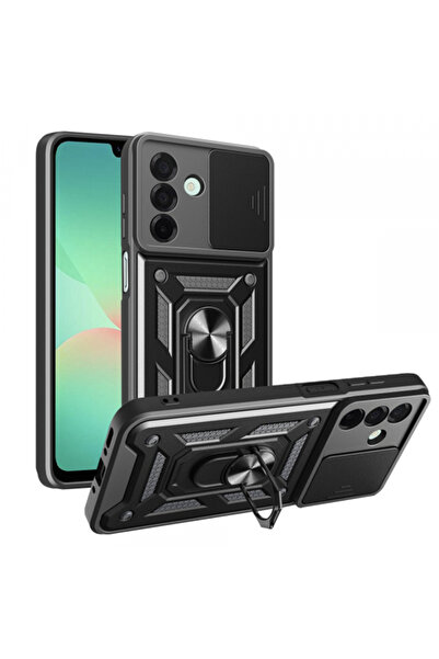 Samsung Θήκη για Galaxy A26 A266, Techsuit, CamShield, Μαύρη