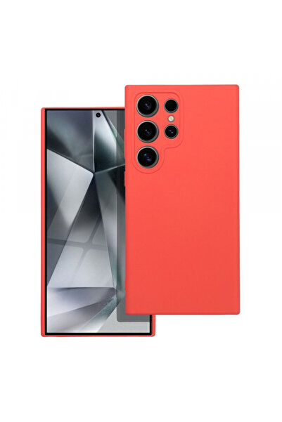 Samsung Case for Galaxy S24 Ultra S928, OEM, Silicone, Orange