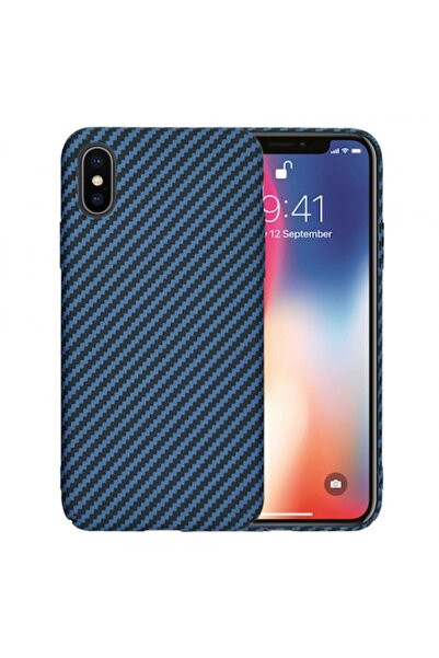 Stef's Cat Θήκη για Apple iPhone XS / X, Techsuit Carbonite FiberShell, Τυρκουάζ