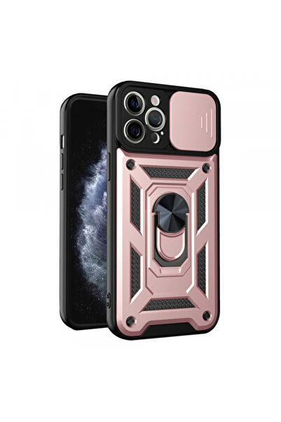 Apple Husa pentru iPhone 11 Pro Max, Techsuit, CamShield, Roz