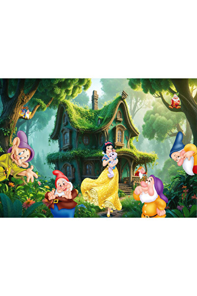 VIODESIGN Fototapet Copii, autoadeziv, Alba ca Zapada , multicolor,80x120 cm ...