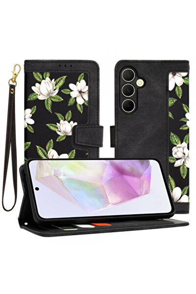 Samsung Husa pentru Galaxy A35 5G A356, Techsuit, FlipCraft, Neagra