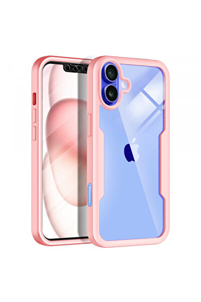 Apple Husa pentru iPhone 16, Techsuit, ColorVerse 360, Roz