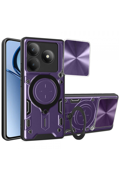 realme Husa pentru C63 / C61, Techsuit, CamGuard Pro, Mov