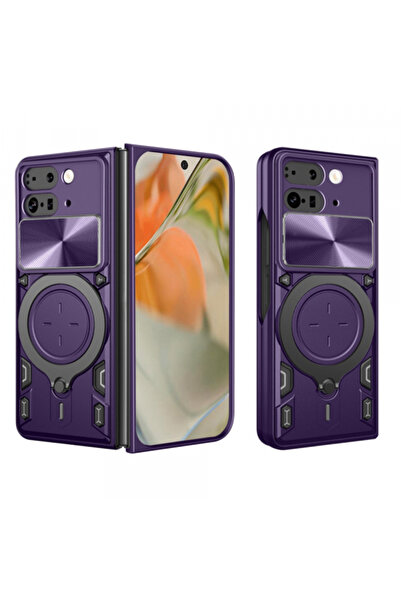 Google Husa pentru Pixel 9 Pro Fold, Techsuit, CamGuard Pro, Mov