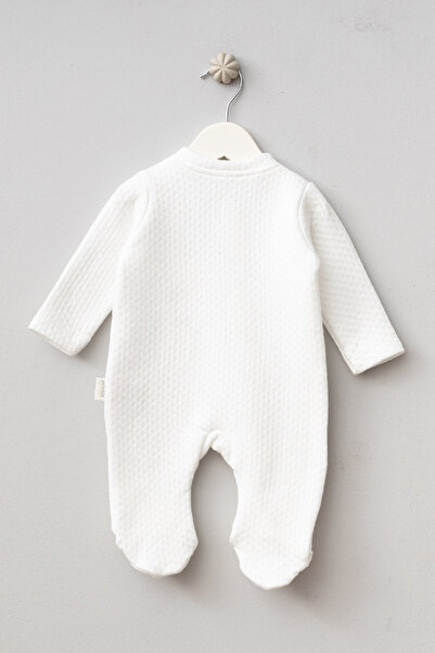 mini mia Cute Lamb Patterned Zippered Quilted Baby Sleeping Bag