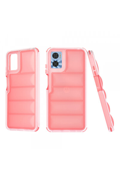 Motorola Moto E22i / E22 Case, Techsuit, Wave Shield, Red