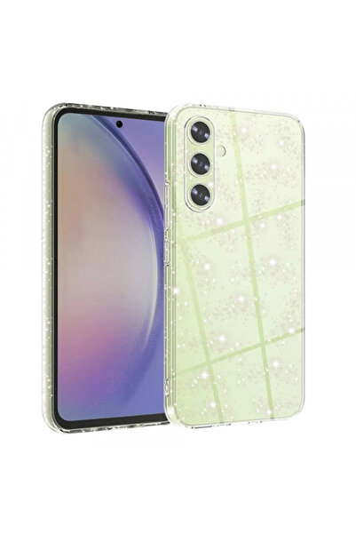 Samsung Калъф за Galaxy A54 A546, Techsuit, SparkleSkin, Прозрачен