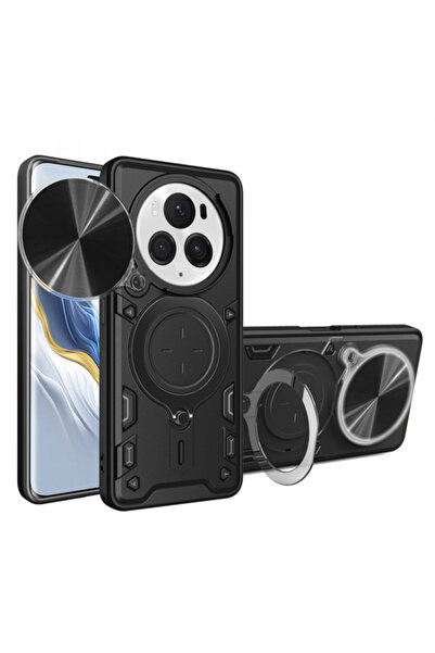 HONOR Husa pentru Magic6 Pro, Techsuit, CamGuard Pro, Neagra