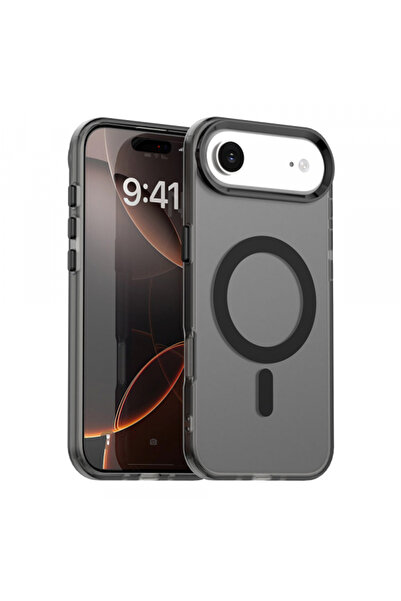 Apple Калъф MagSafe за iPhone 17 Air, Techsuit, CandyCase, Черен