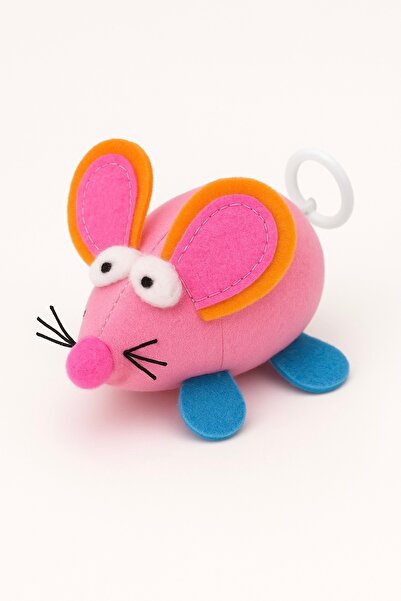 Papağanhane لعبة القط الاهتزازية التي تُسحب وتُترك – حركة واقعية، فأر من القط...