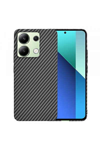 Xiaomi Husa pentru Redmi Note 13 4G, Techsuit, Carbonite FiberShell, Neagra