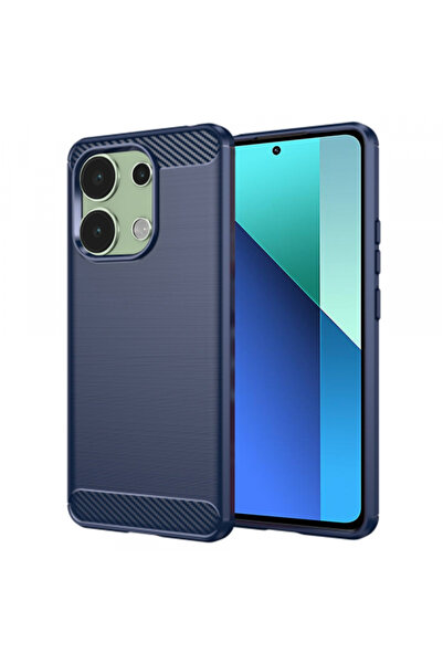 Xiaomi Case for Redmi Note 13 4G, Techsuit, Carbon, Blue