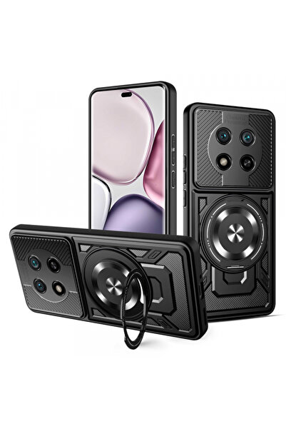 HONOR Husa pentru X9c / Magic7 Lite, Techsuit, RuggedCam, Neagra