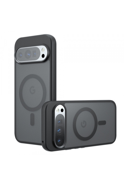 Google MagSafe Case for Pixel 9 / 9 Pro, Techsuit, PureFrost, Black