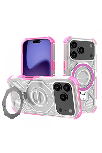 Apple Husa pentru iPhone 17 Pro, Techsuit, Carbon Shield Pro, Roz