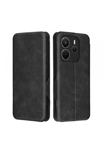 Xiaomi Husa pentru Redmi Note 14 4G (Regional), Techsuit, Safe Wallet Plus, Neagra