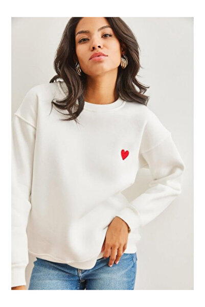 YAASE Светър с детайли на сърцето