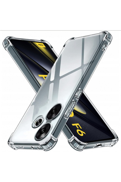 Xiaomi Husa pentru Poco F6, Techsuit, Shockproof Clear, Transparenta