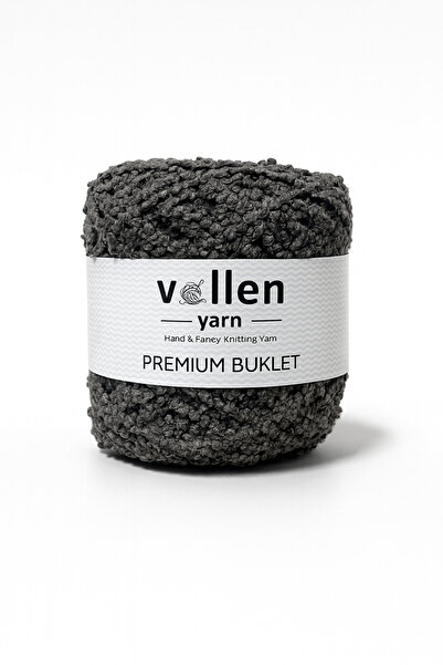 vollen yarn Premium Buklet Yarn 100 g 150 m |   Soft, Lightweight, and Shiny Texture |   Luxury Hand Knitting Yarn
