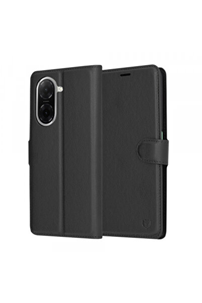 Xiaomi Husa pentru Redmi A5 4G (Regional), Techsuit, Leather Folio, Neagra
