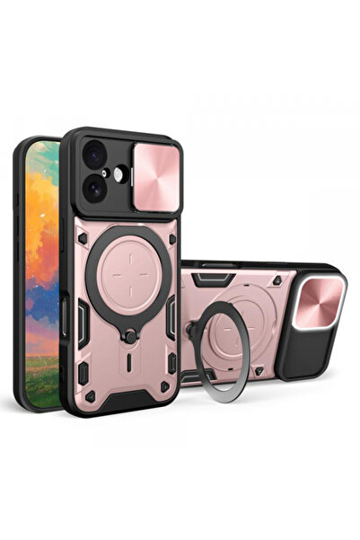 Apple Husa pentru iPhone 17, Techsuit, CamGuard Pro, Roz Aurie