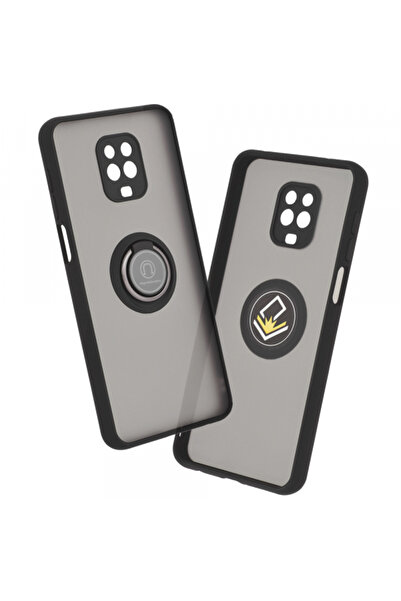 Xiaomi Husa pentru Redmi Note 9S / Note 9 Pro / Note 9 Pro Max, Techsuit, Glinth, Neagra