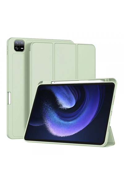 Xiaomi Husa pentru Pad 6 / 6 Pro, Techsuit, Flex Trifold, Verde Inchis