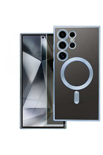 Samsung MagSafe Case for Galaxy S25 FE, OEM, Electro Mag, Blue