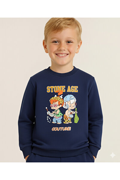 LİTTLE TORTOİSE Момчешка зимна блуза с дълъг ръкав, 3-слойна, с подплата от ш...