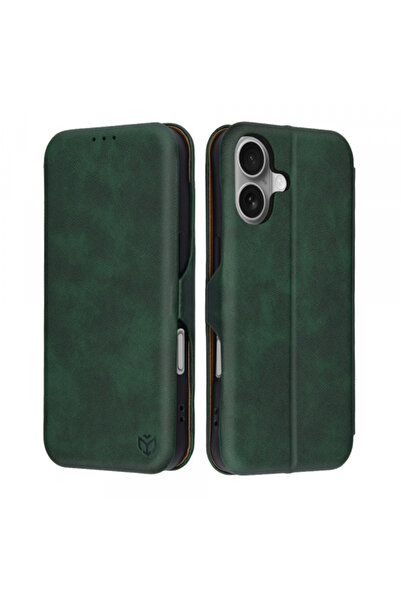 Apple Husa pentru iPhone 17, Techsuit, Safe Wallet Plus, Verde