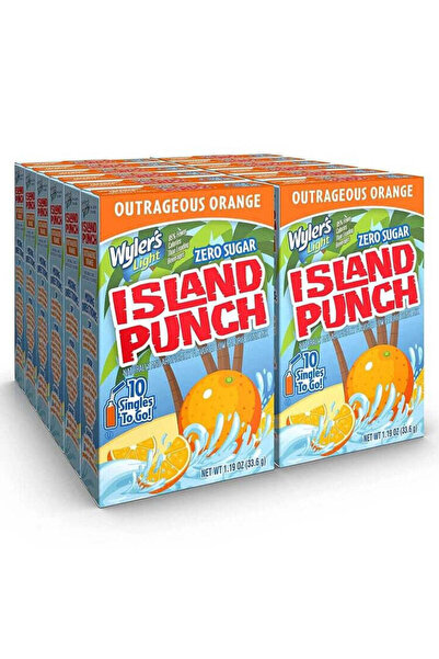 Wylers Light عصير وايلر خالي من السكر نكهة برتقال الجزيرة الاستوائية - عبوة م...