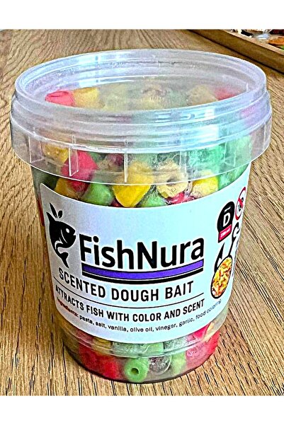 BitkiSERA FishNURA Kokulu Balık Yakalama ve Alan Yemleme Makarnası - (D) Serisi - 150 ml - 80 gr