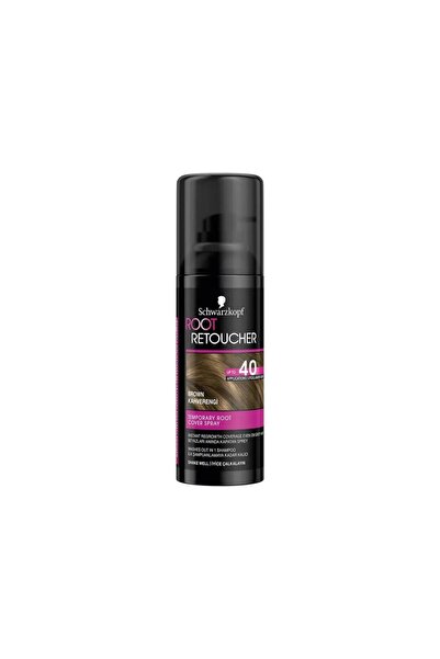Schwarzkopf Root Retoucher Kahverengi 120 ml Anında Saç Kökü Saklayıcı Sprey