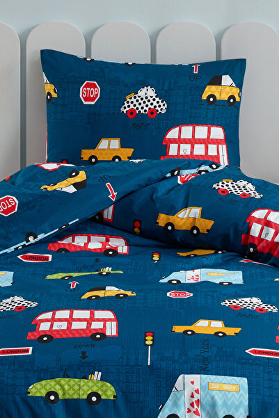 Comfort Craft Blue Paula Junior Duvet Cover Set Single Size