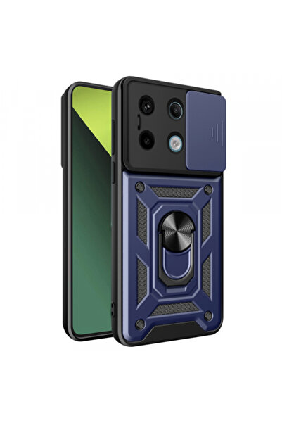 Xiaomi Θήκη για Poco X6 / Note 13 Pro 5G, Techsuit, CamShield, Μπλε