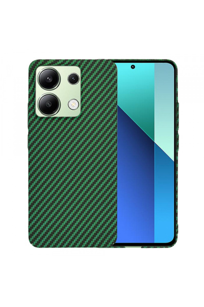 Xiaomi Husa pentru Redmi Note 13 4G, Techsuit, Carbonite FiberShell, Verde