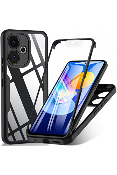 Xiaomi Husa pentru Poco M6 4G / Redmi 13, Techsuit, ColorVerse 360, Neagra