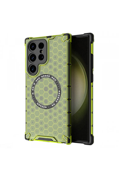 Samsung Θήκη MagSafe για Galaxy S25 Ultra S938, Techsuit, Honeycomb Shield, Π...
